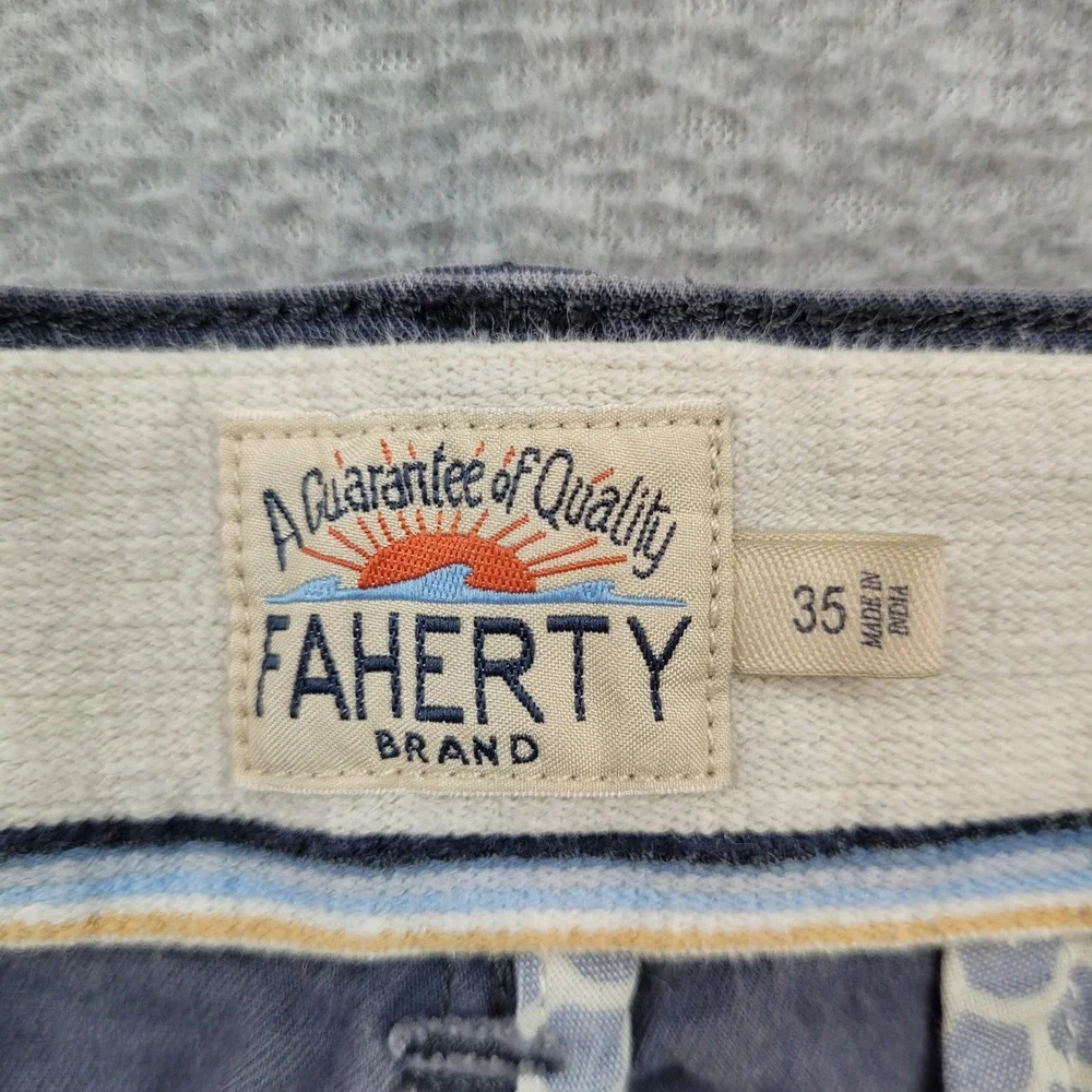 [READ] Faherty Shorts Mens 35x7‎ Grey Organic Cotton Tencel Blend Casual Chino